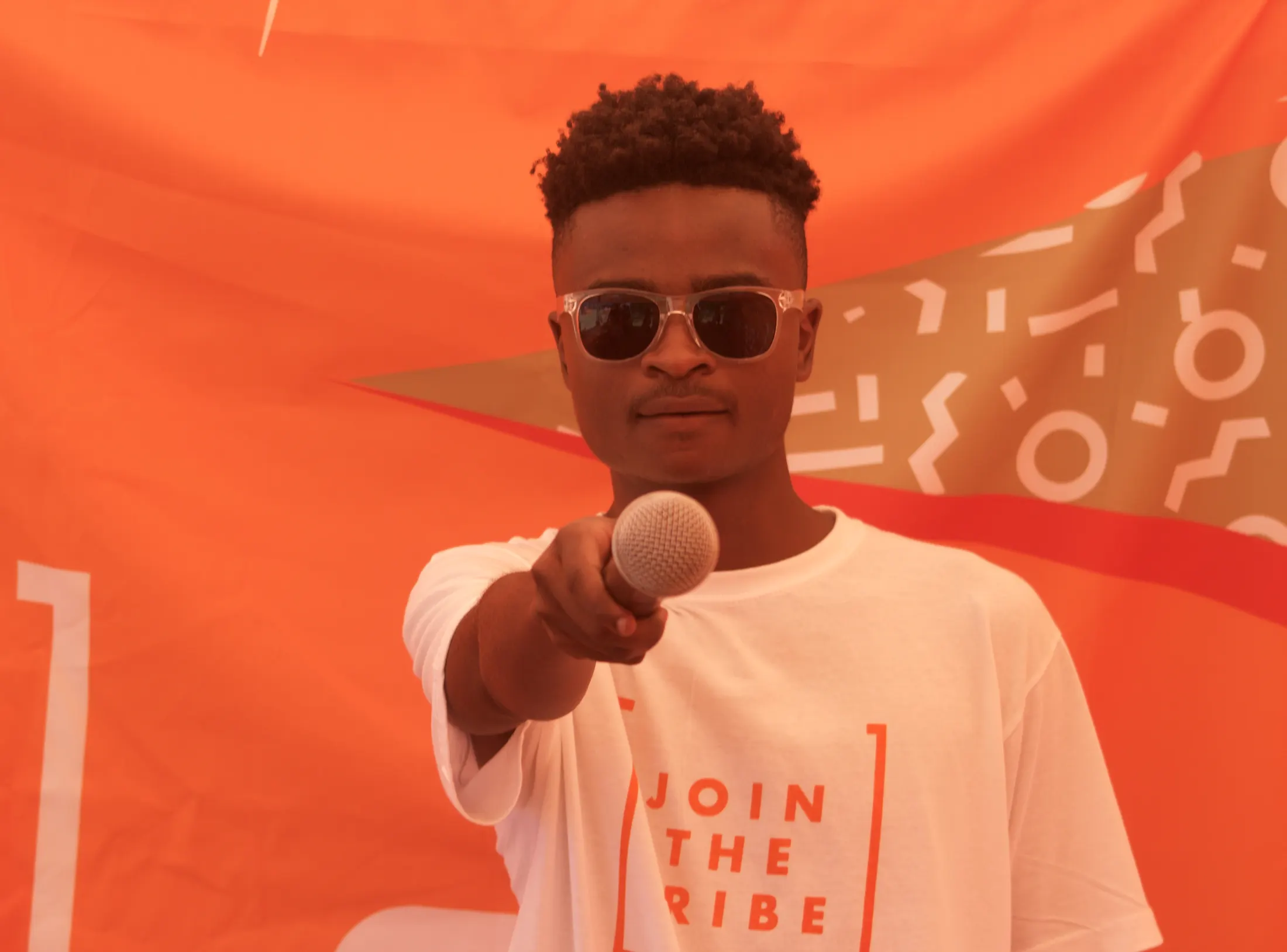 Brand ambassador at an outdoor activation