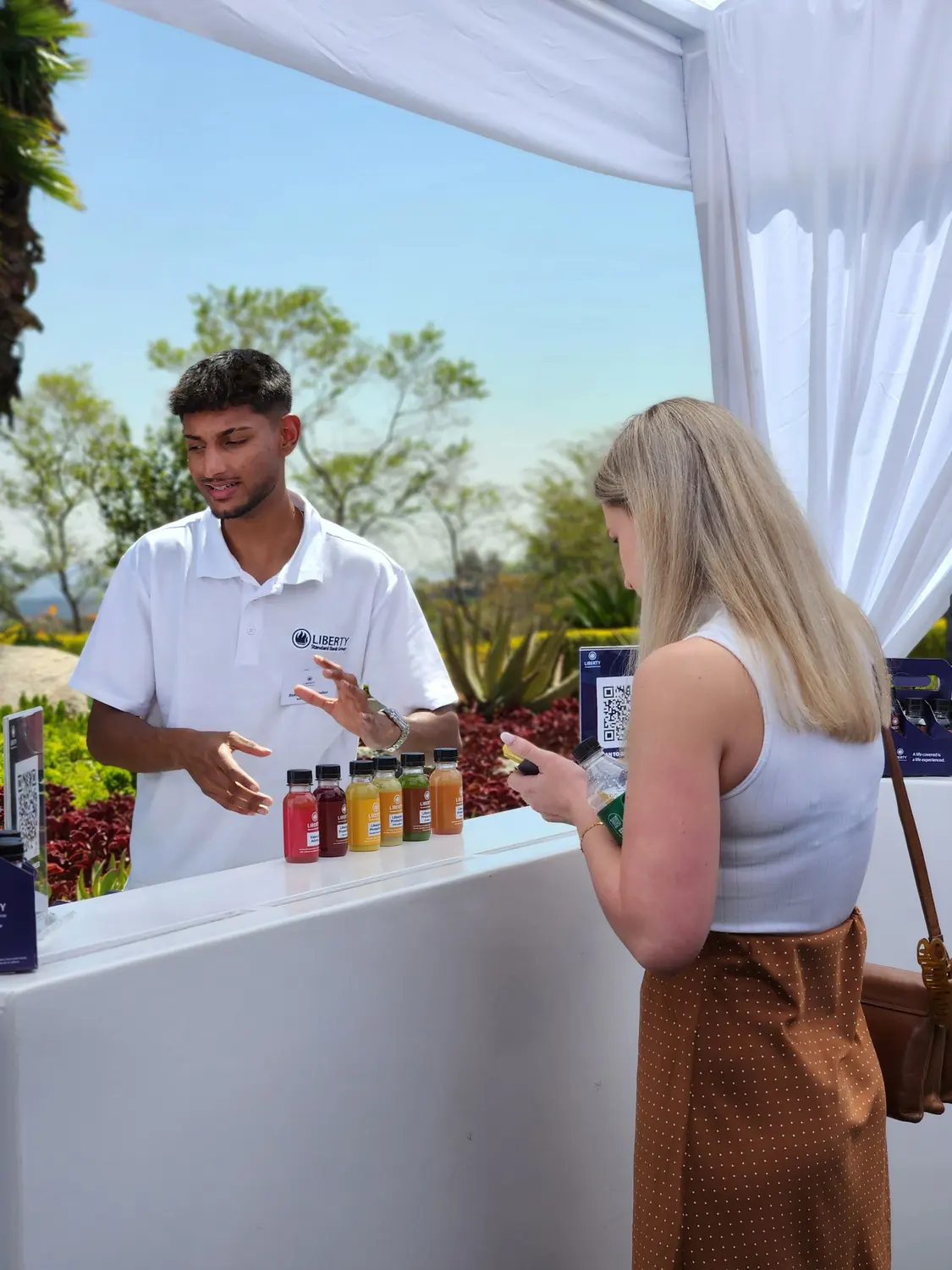 University & Mall activation photo