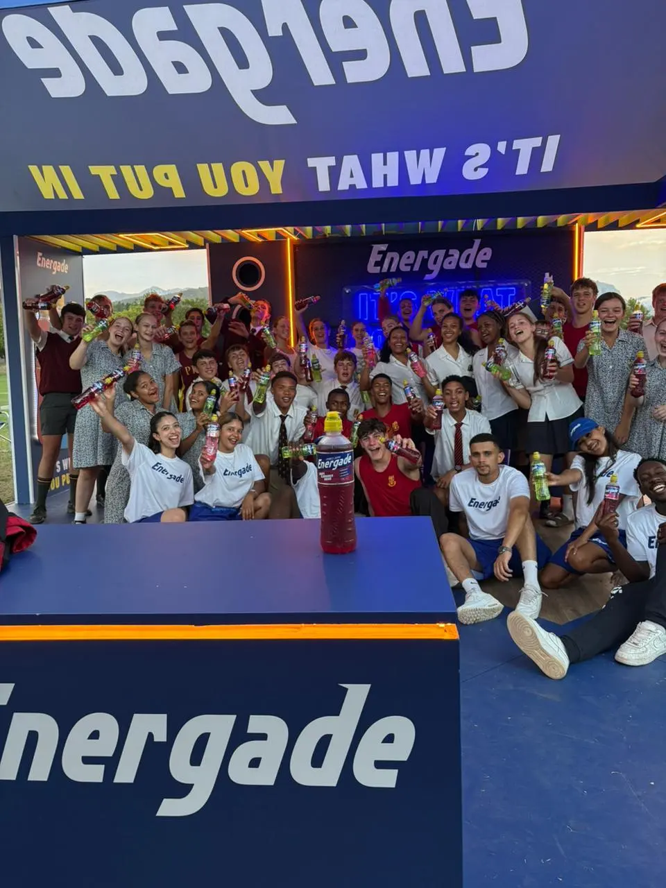 University & Mall activation photo
