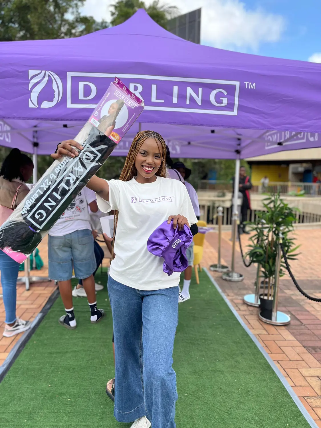 University & Mall activation photo