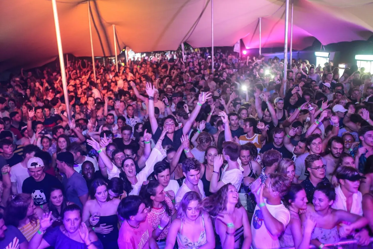 Evening crowd at a Polokwane event